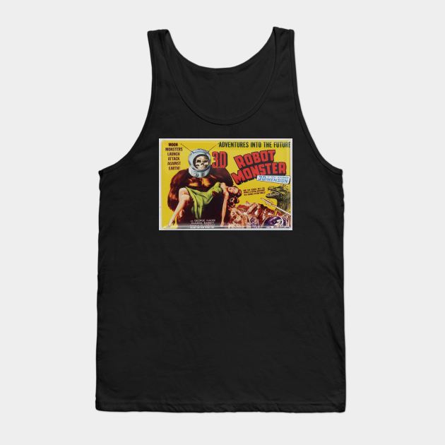 robot monster Tank Top by UNDER THE QUARTER